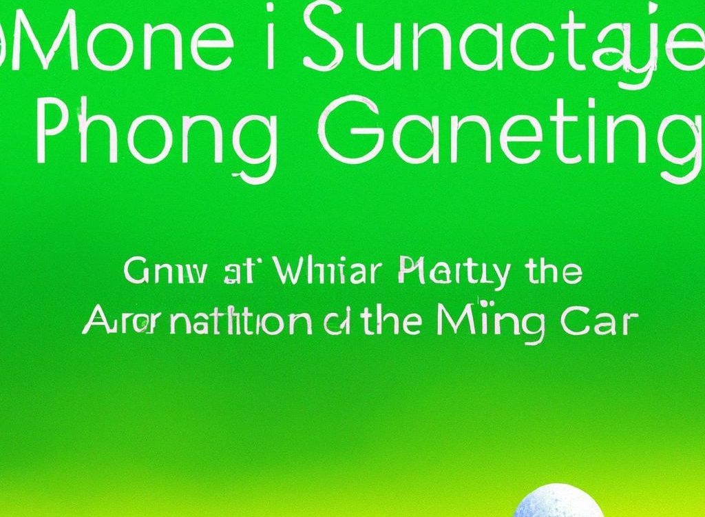 Swinging into Patience: My Journey into the Mindful Game of Golf