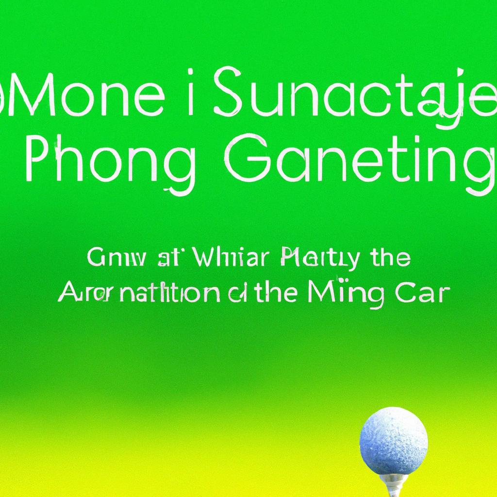 Swinging into Patience: My Journey into the Mindful Game of Golf