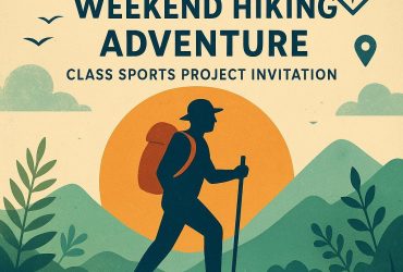 Join Our Weekend Hiking Adventure: Class Sports Project Invitation