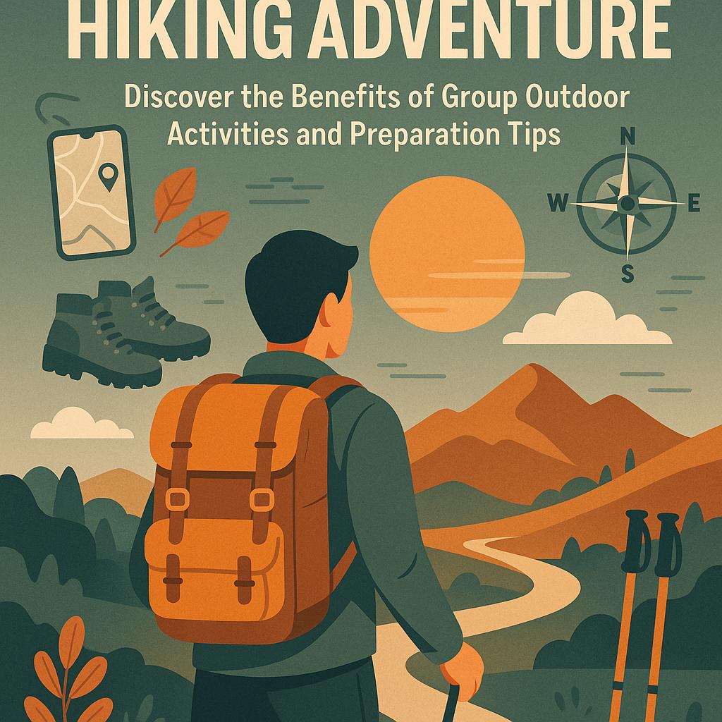 Weekend Hiking Adventure Invitation Discover the Benefits of Group Outdoor Activities and Preparation Tips
