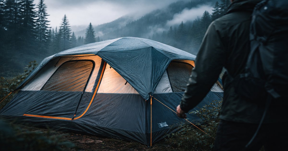 costco core tent in use